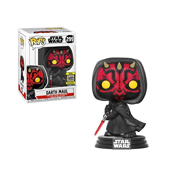 Funko Pop Darth Maul (2019 Galactic Convention) (Star Wars 299) Funko Pop Star Wars