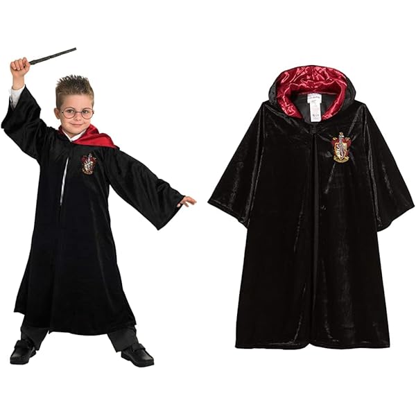 Bacchetta Magica Bambina Costume Da Mago Di Grifondoro Per Bambini