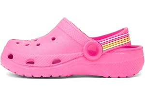 SHOE ZONE shoezone - Poole Girls Fuchsia Pink EVA Clog