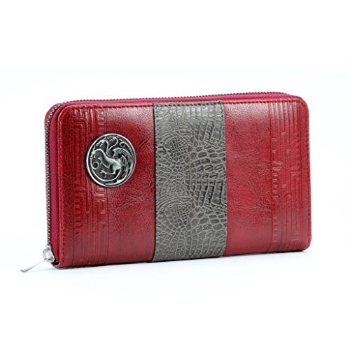 Preisvergleich Produktbild Game of Thrones - Damen Geldbörse - Wappen - Haus Targaryen - Logo