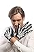 Produktbild DRESS ME UP - RH-004-white Handschuhe Halloween Schwarz Skelett Knochen Tod Rocker Rockabilly Biker