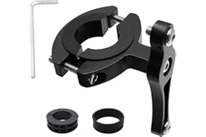 Mczcent Adaptador para Soporte para Botellas, Adaptador Portabidon Sillin Bicicleta de Aluminio, Tija de Sillín Manillar Mount Clip Soporte de Adaptador de Portabidón para MTB Bicicleta
