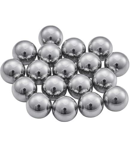 Set Di 3 Sfere D'acciaio Per Esperimenti Scientifici - Diametro 16 Mm, Peso 0.052 Kg, Per Fisica E Didattica