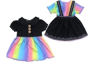 HAOYUNLAI Vestiti per Bambole per New Born Baby Doll, Vestiti per Bambole Reborn 35-43 cm - Stile 1