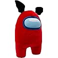 YuMe Among Us Official Plush Soft Toy, Red with Bat Wings,12-Inch,10911