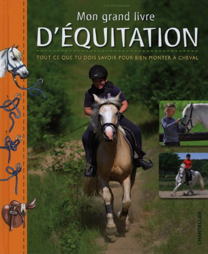 couverture de : Mon grand livre d'&eacute;quitation