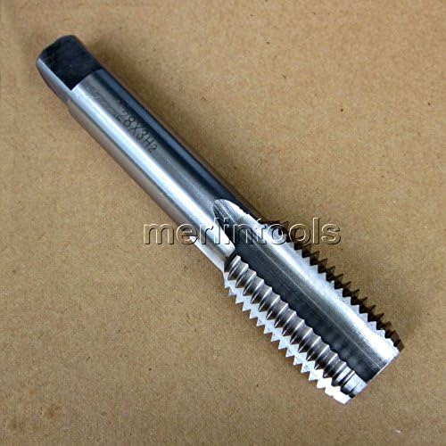 28mm x 3 Metric HSS Right hand Tap M28 x 3.0mm Pitch