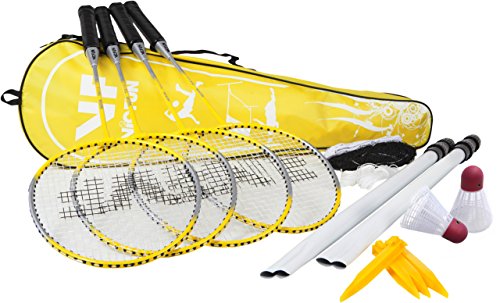 VICFUN Hobby Badminton Set Family, Gelb, One size, 795/0/1