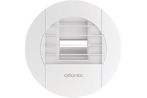 bouche de ventilation - hygroréglable - 5 à 40 m3/h - diamètre 125 mm - atlantic 542462