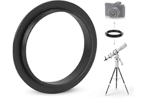 Oumij1 Anneau Adaptateur M48-M54 - Anneau Adaptateur Télescope Astronomique - Support Adaptateur Télescope vers Caméras - Accessoire Télescope Astronomique en Alliage d'Aluminium
