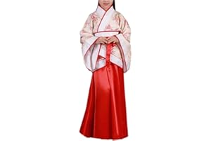 Xiedeai Filles Vêtements Costume Tang Style Chinois Enfants Scène Spectacle Cosplay Tenues Anciens Nationales Traditionnel Drame Rétro Folklorique Costumes (Tailles Plus Petites)