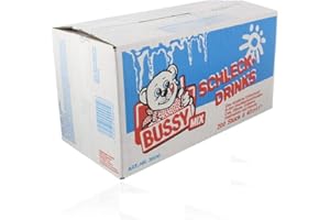 200 STÜCK BUSSY WASSEREIS MIX SCHLECK DRINKS 200 X 40ML WASSEREIS AKT.MHD