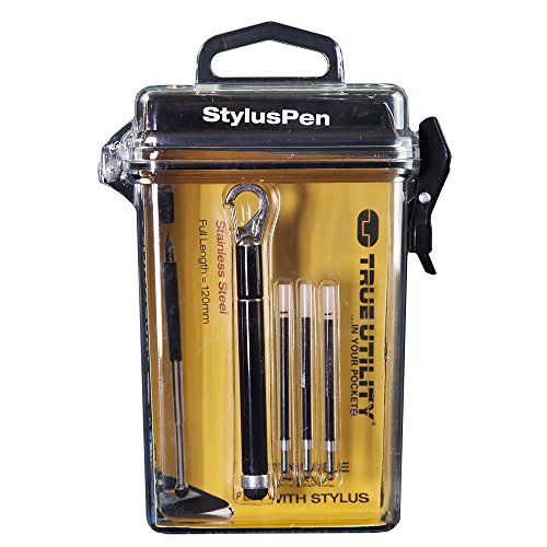 True Utility Kugelschreiber Stylus Pen, Schwarz, TU257Black - 7