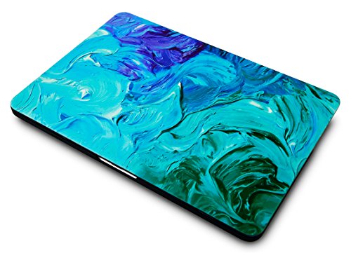 StarStruck MacBook Air 13 zoll Hülle | Schutzhülle Case Cover für Apple MacBook (Blau – Wasserfarbe 2) - 4