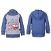 Baby Mini Boys Sweatshirt With Hood, dark blue, size 98, 3 years