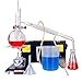 Produktbild Chemie-Gerät Chemische Laborgeräte Brennerei Destillationsapparat Industrie Wissenschaftliche Wasserdestillieranlage Laborglasgeschirr Destillierapparat Luftreiniger Destillationsapparat Kit 15 Stücke