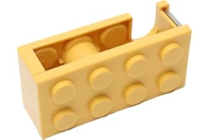 PSSOPP Dispenser di Nastro Adesivo, Dispenser di Nastro Adesivo da Scrivania Dal Design Piccolo e Delicato con una Lama Affilata Dispenser di Nastro Adesivo a Forma di Mini Blocco