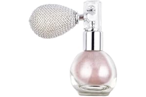 KATUTUDE Spray Paillette, Spray de Pulvérisation Scintillant Highlighter Powder Spray Poudre Brillante Scintillante Poudre Scintillante pour Le Corps Lumineuse Paillettes pour Le Visage Et Le Corps Cosmétique