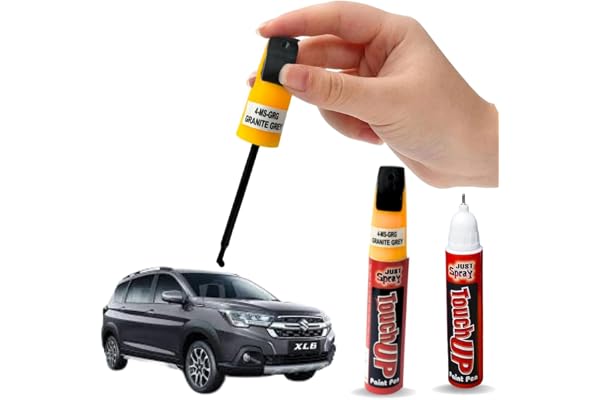 just spray Touch Up Paint Pen for Car's Scratch Instant Scratch Remover & Glossy Finish Quick Dry For Automotive (MARUTI) (GRANITE GREY)