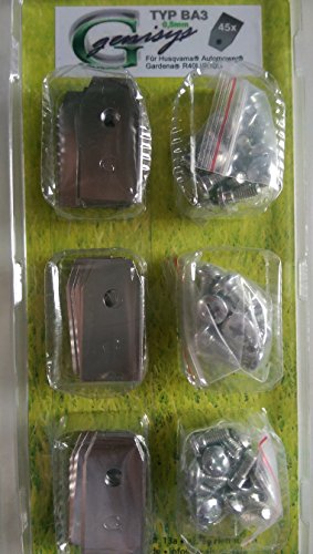 *45 Messer (extra scharf)* für Husqvarna Automower ® und Gardena R40Li / R70Li