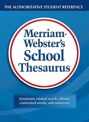 Merriam Webster's School Thesaurus livre