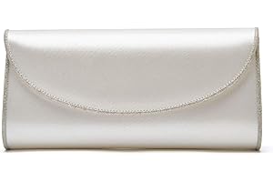 Rainbow Club Viki, Embrayage Femme, Ivory, 23 x 10 Centimeters