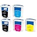 5 Black/Color Ink Set for HP 88 XL Officejet Pro L7480 RS.1744.00