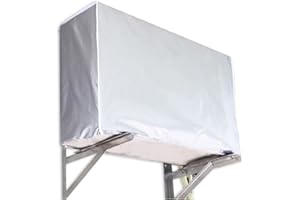 WWLEIHUO Copertura Per Condizionatore d'aria Esterno Grande Copri Condizionatori Copertura Condizionatore Esterno Impermeabile Anti-Polvere Anti-Neve (Extra Grande)