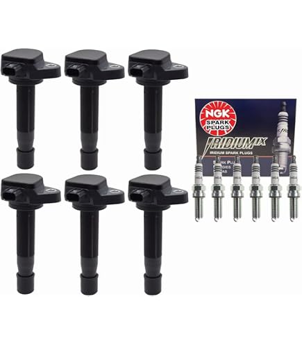 6PCS Ignition Coils For Honda Accord Odyssey Acura TL RL CL UF412 UF488 UF242