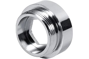 ARAMOX G1 / 2 Robinet Adaptateur Cuisine Cuivre 22mm 24mm Purificateur d'eau Aérateur Adaptateur Tuyau Femelle Standard Mâle Aérateur Fileté Adaptateur(24mmto22mm)