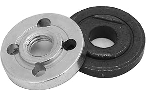 MARHYNCHUS Flangia esterna interna, flangia smerigliatrice angolare 1 paio di ricambio smerigliatrice angolare elettrica parte di montaggio interno esterno, parti e accessori per smerigliatrice elettrica (Makita