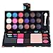 Voberry® Women Lady Professional Cosmetic Make Up Kit 26Colors Eye Shadow Makeup Palette Cosmetic Eyeshadow Blush Lip Gloss Powder (Black)