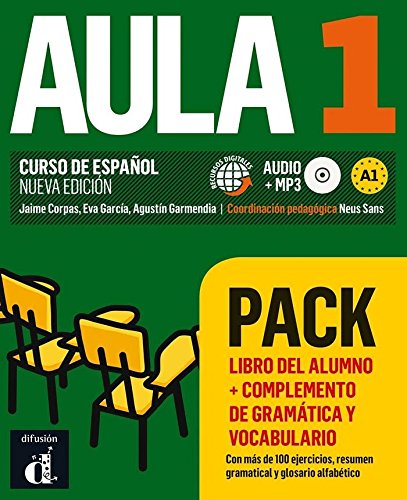 Aula 1 Pack Libro + Complemento de gramática y vocabulario