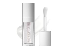 Ingzy Hydrating Lip Oil, huile à lèvres Brillant à lèvres Transparent, Lip Gloss, Non-Sticky Formula lip oil Maquillage, Rouge à lèvres liquide teinté pour filles et femmes 06