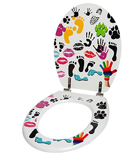 WC Sitz, hochwertige Oberfläche, einfache Montage, stabile Ausführung, Crazy - 4