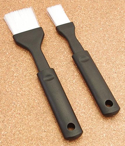 2er Set BBQ Pinsel schmal und breit, Grillpinsel aus Kunststoff - 3