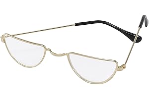 Bristol Novelty Unisex Halbmond-Brille