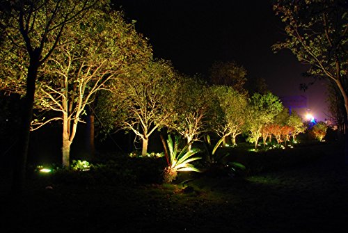 SAILUN 50W LED Fluter Floodlight Strahler Licht Scheinwerfer Außenstrahler Wandstrahler Silber Aluminium IP65 Wasserdicht AC 85 – 265V WarmWeiß - 8