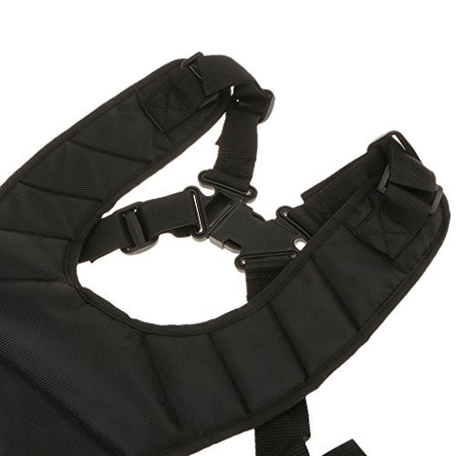 Gazechimp Schwarz Tragegurt Schultergurt Riemen aus Nylon , Für STIHL Husqvarna Freischneider Trimmer - 2