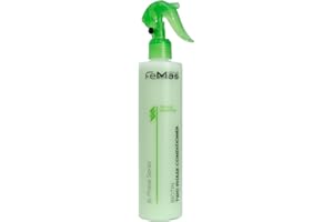 ‎FEMMAS FemMas Bi-Phase Biotin Leave In Conditioner Sprühkur 320ml I 2 Phasen Feuchtigkeitsspray I Haarpflege-Spray ohne Ausspülen I schützend und feuchtigkeitsspendend I Anti-Frizz Detangler Haar-Kur