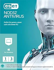 ESET NOD32 Antivirus 1 User, 3 Year (Email Delivery in 2 Hours - No CD)