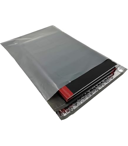 Mailing Bags, YUNJU Shipping Poly Postal Self Seal Bags In Size 9 X 12 Inch Size Small Mailing Bags Postage Packaging Bags 229mm To 305mm Red 200 Pack - View #4