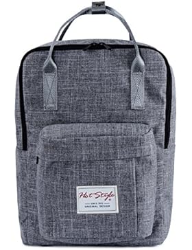 HotStyle Nett Rucksack Schulrucksack mit 14 zoll Laptopfach (37x27x14cm)