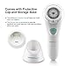 TOUCHBeauty Sonic Facial Cleansing Brush, IPX6 Waterproof Design, 2 Speeds Settings Works with All Skin Types Wireless Face Cleanser TB-1487