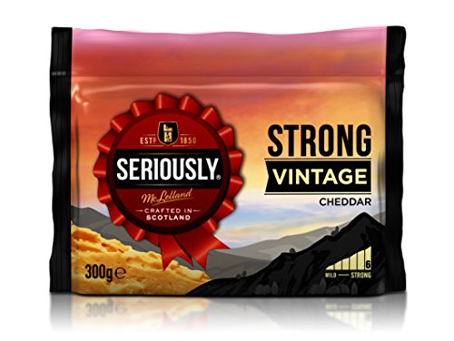 Seriously StrongVintage Cheddar Cheese, 300g