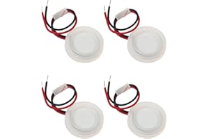 BODYA Lot de 4 transducteurs de brume à ultrasons de 20 mm pour fontaine à eau avec fil en céramique
