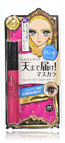 Isehan Kiss Me heroine make | Mascara | Long & Curl Mascara S 01 Jet Black 6g...
