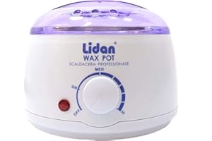 081 Store - Scaldacera scalda cera paraffina professionale con termostato Lidan 100W ceretta depilazione bellezza donna