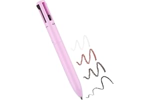 ACTOYS wielofunkcyjny ołówek kosmetyczny 4 w 1, kredka do brwi, eyelinera, konturówka do ust i rozświetlacz, do perfekcyjnego wodoodpornego i trwałego makijażu twarzy