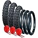 PHIL & TEDS PUNCTURE PROTECTED TYRE AND TUBE SET - OFF ROAD TREAD PATTERN